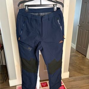 Outdoor gear woman’s crest insulated snow pants navy blue